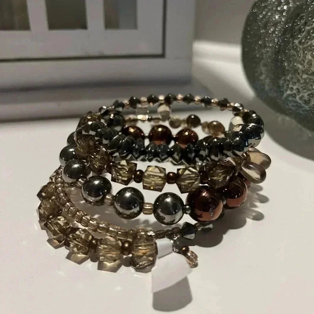 Beaded  Infinity Bracelet Jewelry